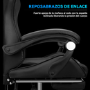 Silla Gamer Ergonómica Presidencial Reclinable Con Reposapiés Videojuego Pc Profesional