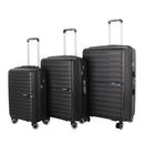 Kit 3 Valijas de Viaje Express Home PP13 – 20”, 24” y 28” – Color Negro