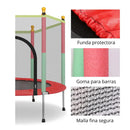 Cama Elástica Infantil Con Red Protectora (ENVÍO GRATIS)