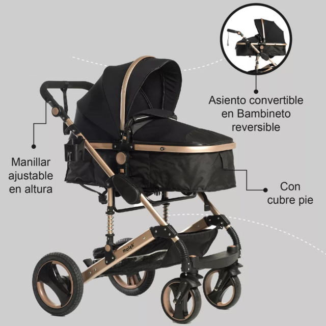 Cochecito 3 en 1 Premium (ENVÍO GRATIS)