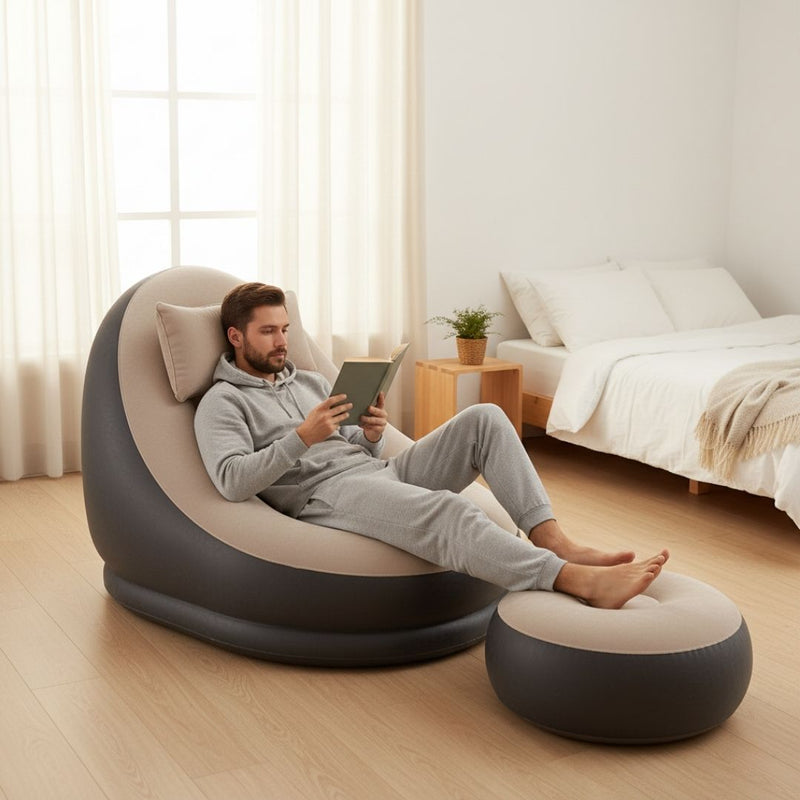 Juego De Sofá Multipropósito Con Inflador (ENVÍO GRATIS)