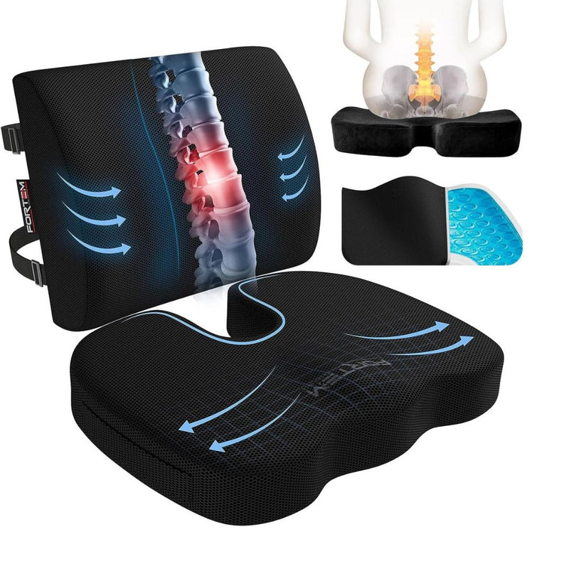 Cojín y Lumbar Para Silla [ENVÍO GRATIS]