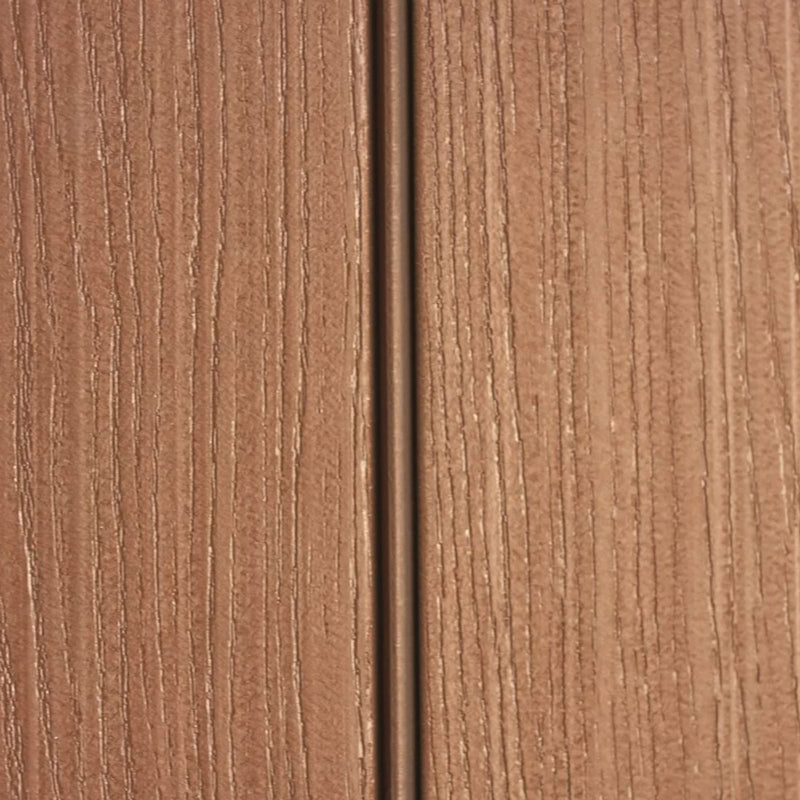 Bodega de Jardín Resina Marrón Mate 125x205 Cm