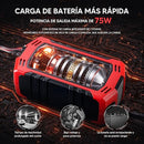 Cargador Inteligente de Batería 12V para Auto y Moto (ENVÍO GRATIS)