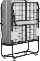 Cama Plegable Individual con Colchón de Espuma – Plegable y Portátil (ENVÍO GRATIS)