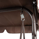 Banca mecedora 2 plaza 138x114x153 cm