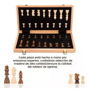 Tablero de Ajedrez Magnético Plegable – Portátil de Madera (ENVÍO GRATIS)