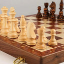 Tablero de Ajedrez Magnético Plegable – Portátil de Madera (ENVÍO GRATIS)