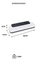 Envasadora al Vacío Automática con Panel Táctil – Selladora de Alimentos Profesional (ENVÍO GRATIS)