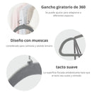 Set de 100 Perchas Aterciopeladas Antideslizantes – Ultra Finas Ahorra Espacio (ENVÍO GRATIS)