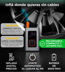 Inflador de Neumáticos Mini Recargable – Compacto y Portátil (ENVÍO GRATIS)
