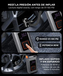 Inflador de Neumáticos Mini Recargable – Compacto y Portátil (ENVÍO GRATIS)