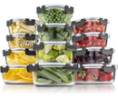 Set x12 Recipientes Herméticos de Vidrio – Conservación & Cocina Versátil (ENVÍO GRATIS)