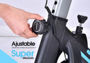 Bicicleta Fija Spinning con Bluetooth y Pantalla LCD – Shock Rider, Estructura Reforzada (ENVÍO GRATIS)