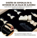 Tablero de Ajedrez Magnético Plegable – Portátil de Madera (ENVÍO GRATIS)