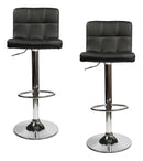 Set x2 Banquetas Altas Acolchonadas en Ecocuero (ENVÍO GRATIS)