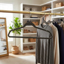 Set de 100 Perchas Aterciopeladas Antideslizantes – Ultra Finas Ahorra Espacio (ENVÍO GRATIS)