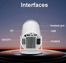 Mini Proyector Portátil Ultra HD 8000 LM con WiFi y Bluetooth (ENVÍO GRATIS)