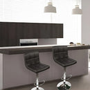 Set x2 Banquetas Altas Acolchonadas en Ecocuero (ENVÍO GRATIS)