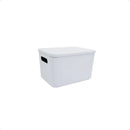 Set X6 Canastos Organizadores Con Tapa Caja 26x18x16 Moderna (ENVÍO GRATIS)