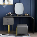 Tocador Nórdico Moderno con Espejo y Banqueta (ENVÍO GRATIS)