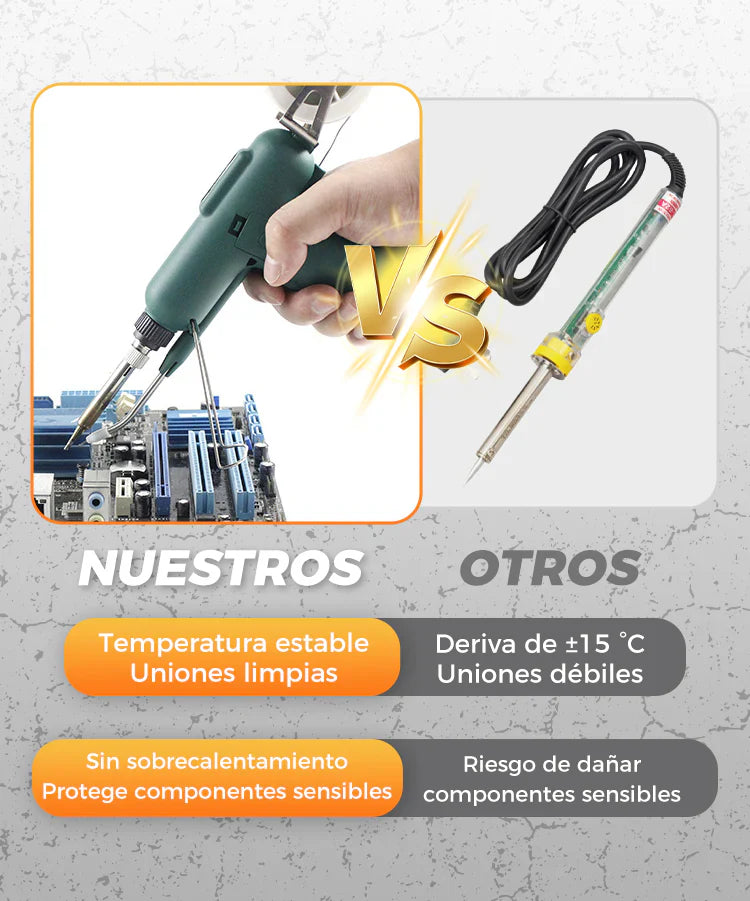Soldador Eléctrico 80W de Alta Eficiencia