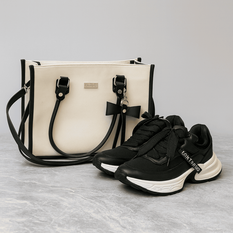 Combo Doble Estilo — Bolso + Tenis (ENVÍO GRATIS)