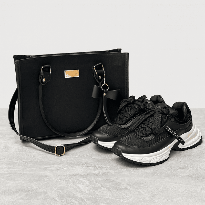Combo Doble Estilo — Bolso + Tenis (ENVÍO GRATIS)