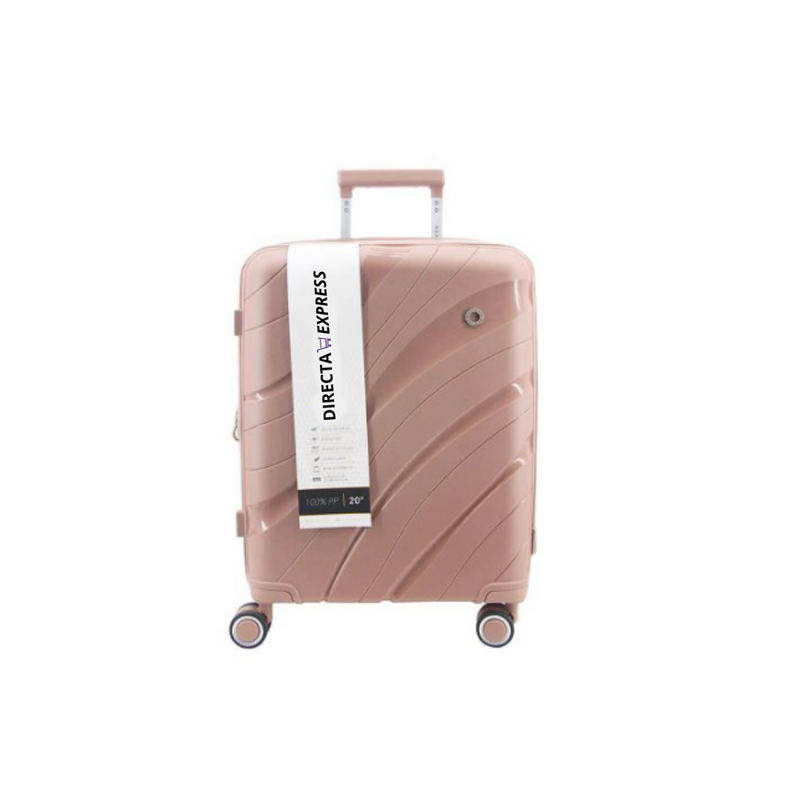 (Promoción 🔥) Valija Carry On Para Cabina Viaje Avión Equipaje Mujer 20 Pulgadas Reforzada 4 Ruedas 360°