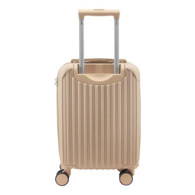 (Promoción 🔥) Valija Carry On Para Cabina Viaje Avión Equipaje Mujer 20 Pulgadas Reforzada 4 Ruedas 360°