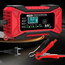 Cargador Inteligente de Batería 12V para Auto y Moto (ENVÍO GRATIS)